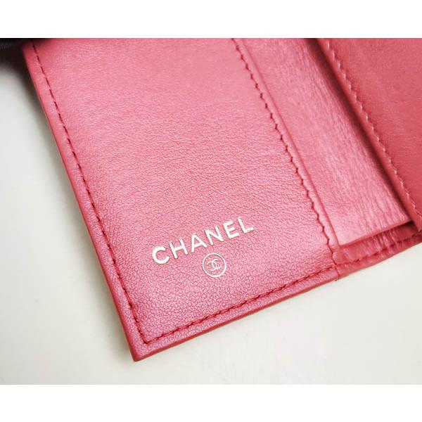 CHANEL（シャネル） 中古品 カメリア スモールフラップウォレット