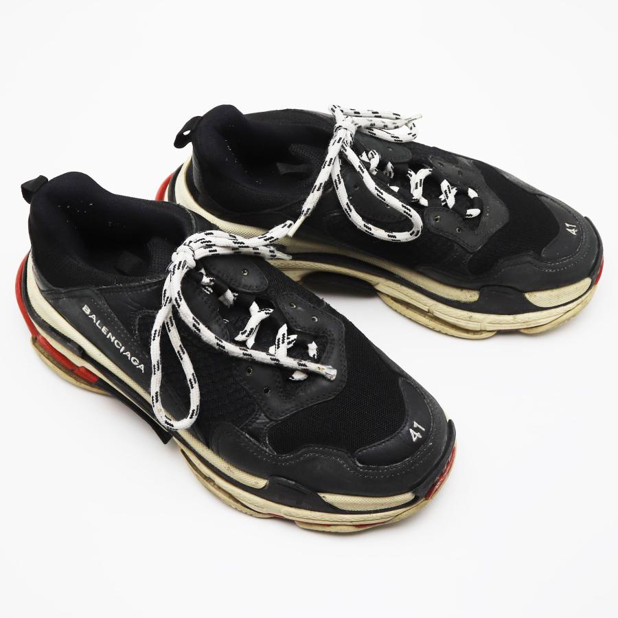 BALENCIAGA 中古品 バレンシアガ TRIPLE S スニーカー ダブル BALENCIAGA 中古品 バレンシアガ TRIPLE S スニーカー ダブル