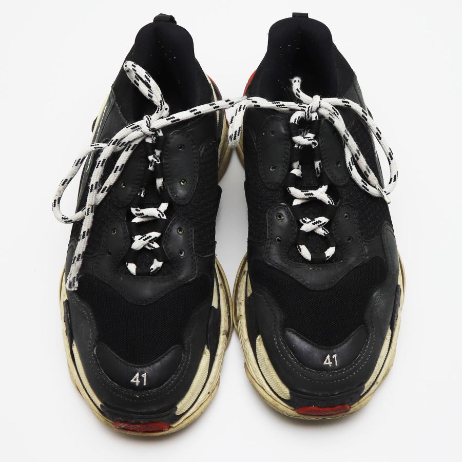 BALENCIAGA 中古品 バレンシアガ TRIPLE S スニーカー ダブル BALENCIAGA 中古品 バレンシアガ TRIPLE S スニーカー ダブル