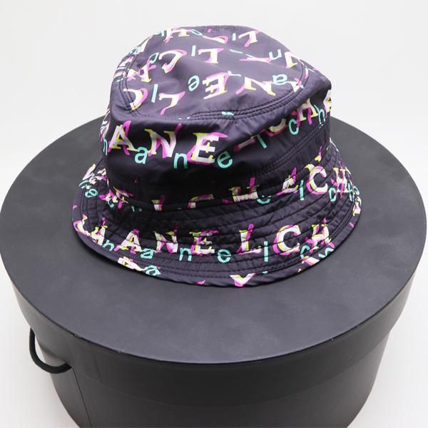 CHANEL 黒 バケットハット M CHANEL シャネル バケハ バケットハット 帽子 ブラック 黒 新品