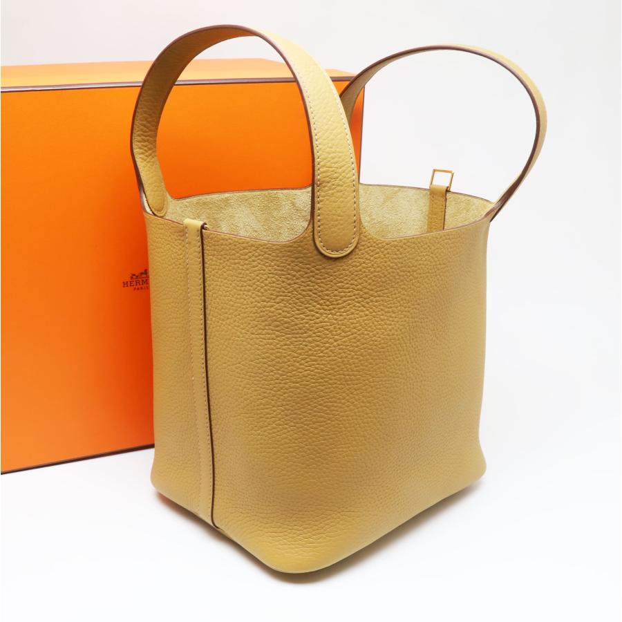 エルメス　ピコタンロックMM ビスキュイゴールド金具 エルメスピコタンロックMMビスキュイゴールド金具未使用品