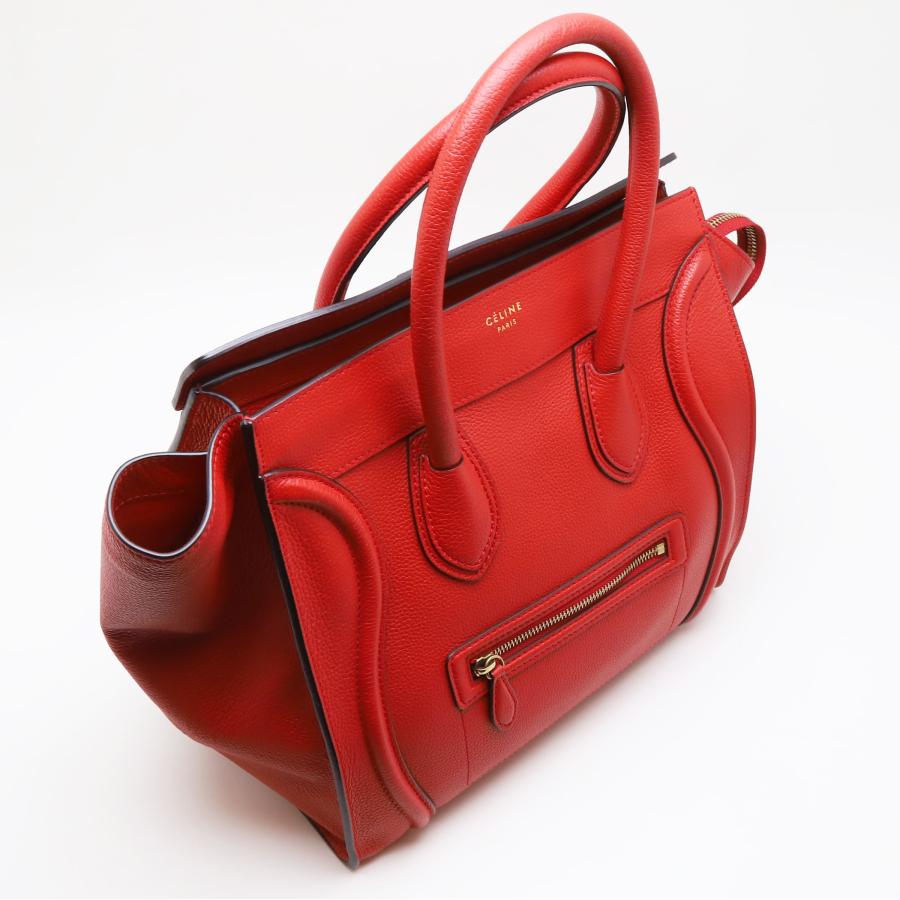 CELINE 中古品 セリーヌ ラゲージ ミニショッパー ハンドバッグ CELINE 中古品 セリーヌ ラゲージ ミニショッパー ハンドバッグ