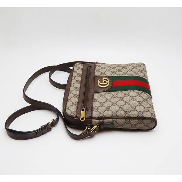 GUCCI 中古品 グッチ GGスプリーム ショルダーバッグ