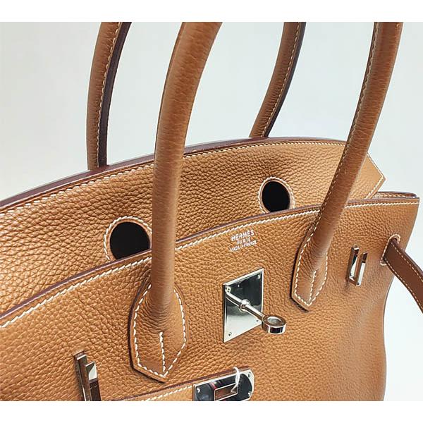HERMES（エルメス） 中古品 バーキン30 トリヨン ゴールド SV金具 □H