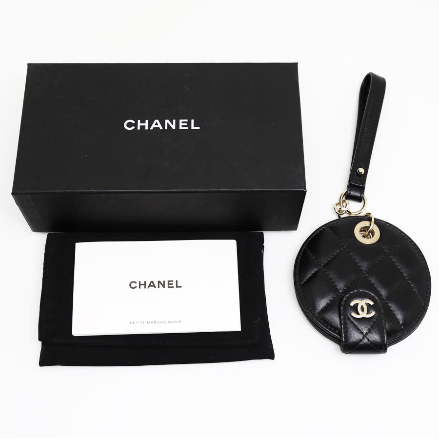 【未使用品】CHANEL シャネル ネームタグ ココマーク マトラッセ CHANEL（シャネル） 新品同様品 マトラッセ ネームタグ ココマーク