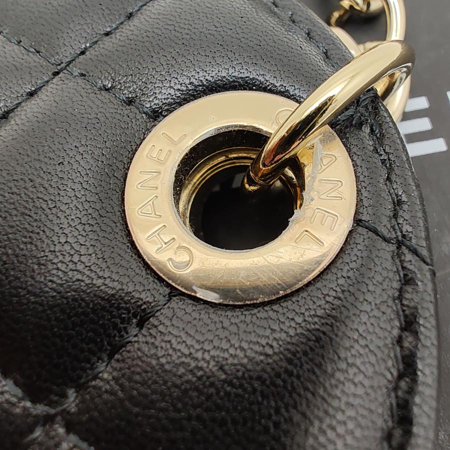 【未使用品】CHANEL シャネル ネームタグ ココマーク マトラッセ CHANEL（シャネル） 新品同様品 マトラッセ ネームタグ ココマーク