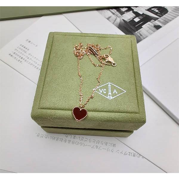 ヴァンクリーフ&アーペル　スゥィートアルハンブラ　ハート　ネックレスPG スウィート アルハンブラ ハート ネックレス[VCARN59N00] Sweet