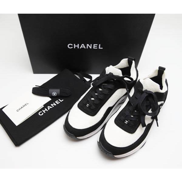CHANEL 新品 シャネル スニーカー 新作 ココマーク レザー CHANEL 新品 シャネル スニーカー 新作 ココマーク レザー