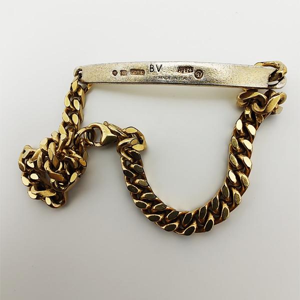 BOTTEGA VENETA 中古品 ボッテガヴェネタ ブレスレット スリム BOTTEGA VENETA 中古品 ボッテガヴェネタ ブレスレット スリム