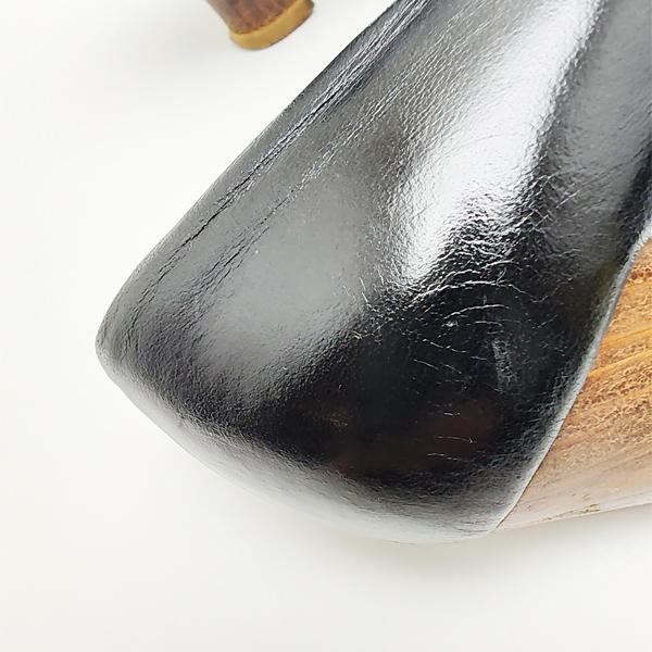 Salvatore Ferragamo ブラック バレエシューズ 中古 美品 フェラガモ