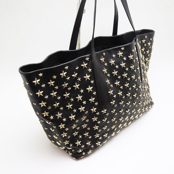 JIMMY CHOO 中古品 ジミーチュウ トートバッグ ソフィアL スター JIMMY CHOO 中古品 ジミーチュウ トートバッグ ソフィアL スター