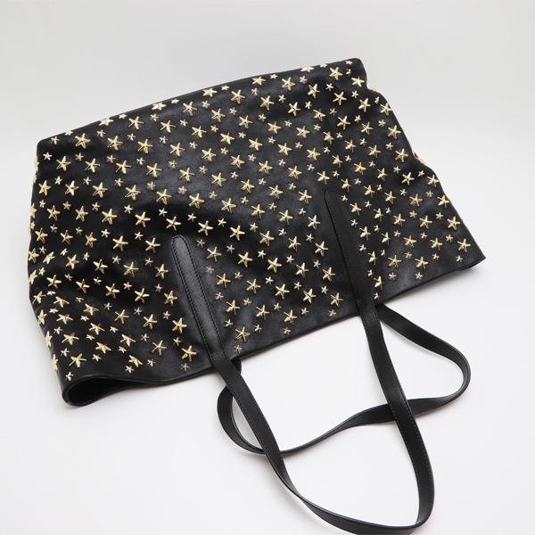JIMMY CHOO 中古品 ジミーチュウ トートバッグ ソフィアL スター JIMMY CHOO 中古品 ジミーチュウ トートバッグ ソフィアL スター