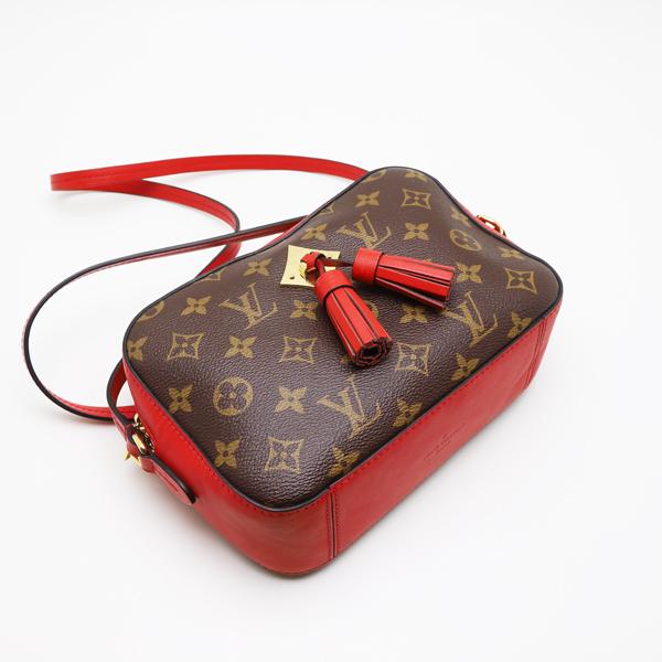 未使用に近い☆ヴィトン サントンジュ コクリコ LOUIS VUITTON 中古品 ルイヴィトン モノグラム サントンジュ