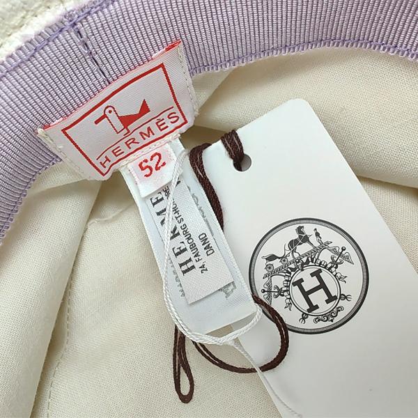 HERMES プティシャルティ ハット 子供用 キッズ サイズ52