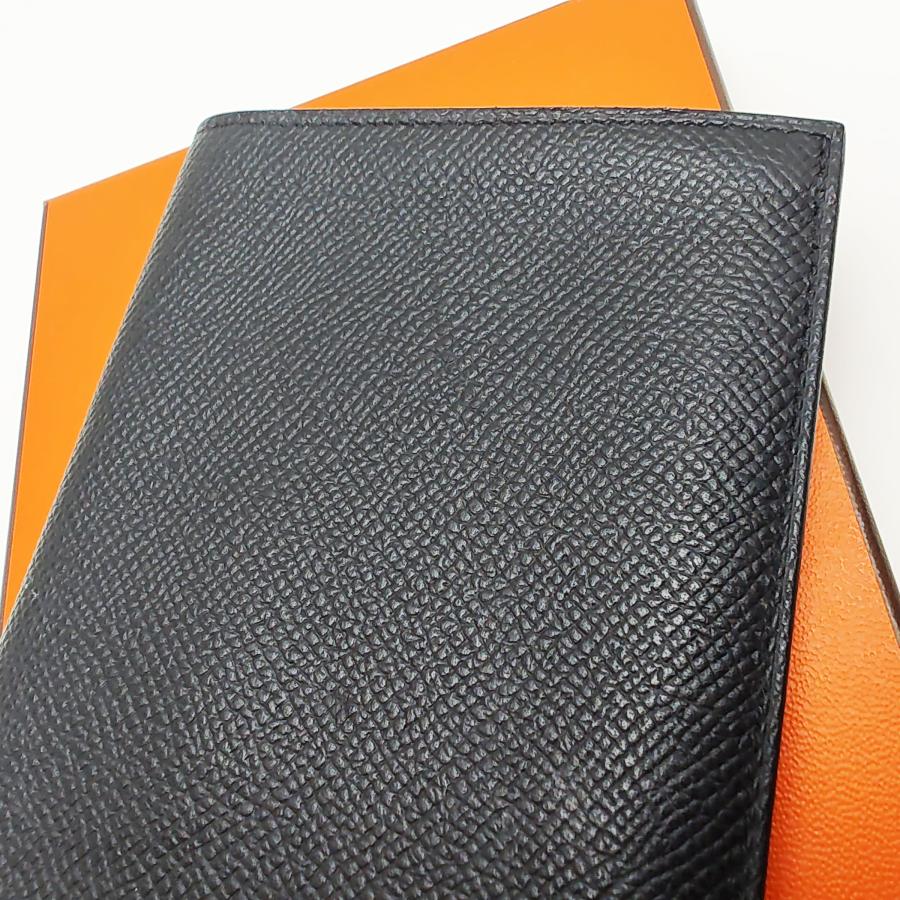 HERMES（エルメス） 中古品 シチズン ツイル ロング ウォレット 長財布