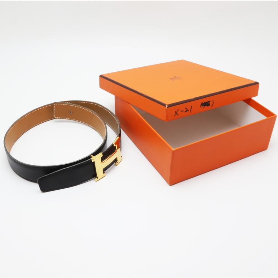 HERMES 中古品 エルメス ベルト コンスタンス Hベルト ブラック HERMES 中古品 エルメス ベルト コンスタンス Hベルト ブラック