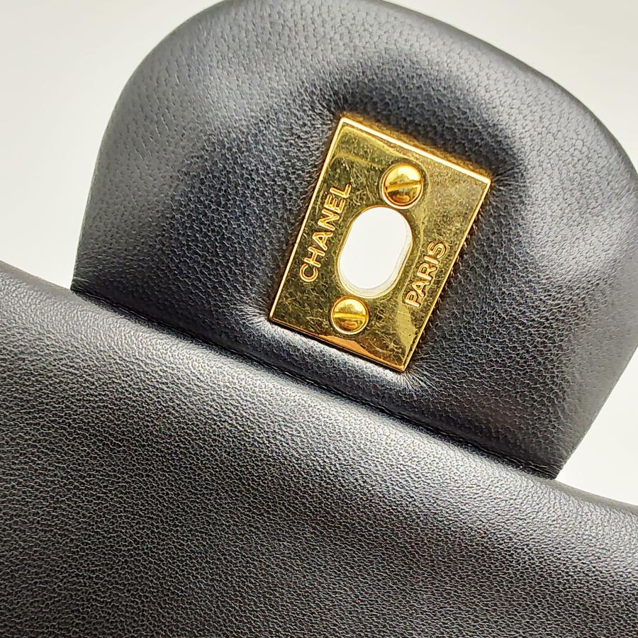 シャネル CHANEL ショルダーバッグ クラシック ラージ ハンドバッグ A58600 ブラック ボルドー グレインドカーフスキン ゴールド金具 【中古】 楽天市場】シャネル CHANEL ショルダーバッグ クラシック ラージ