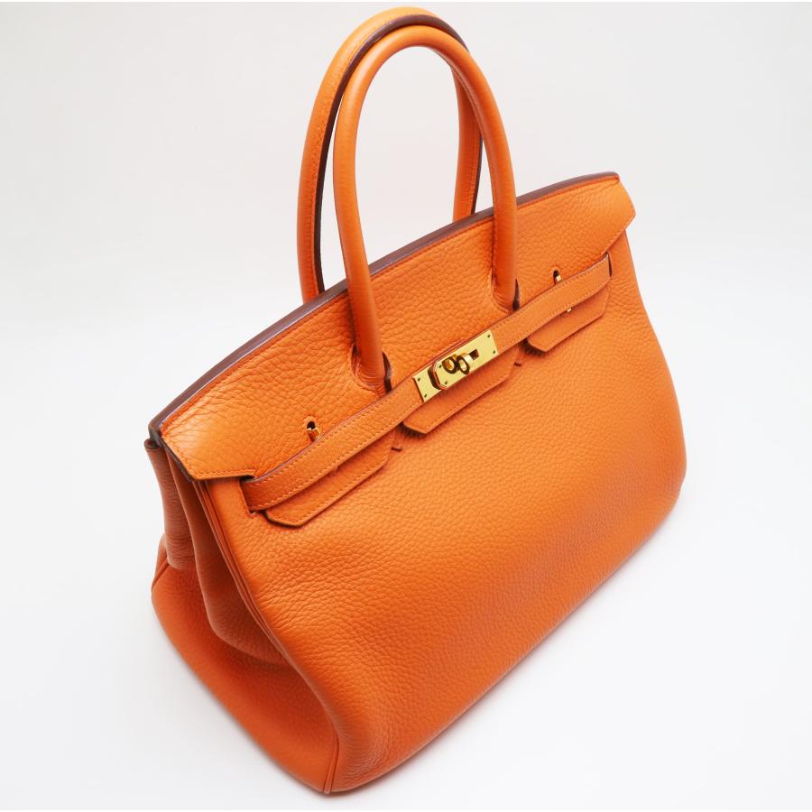 Birkin 中古品 エルメス バーキン35 ハンドバッグ トリヨンクレマンス  