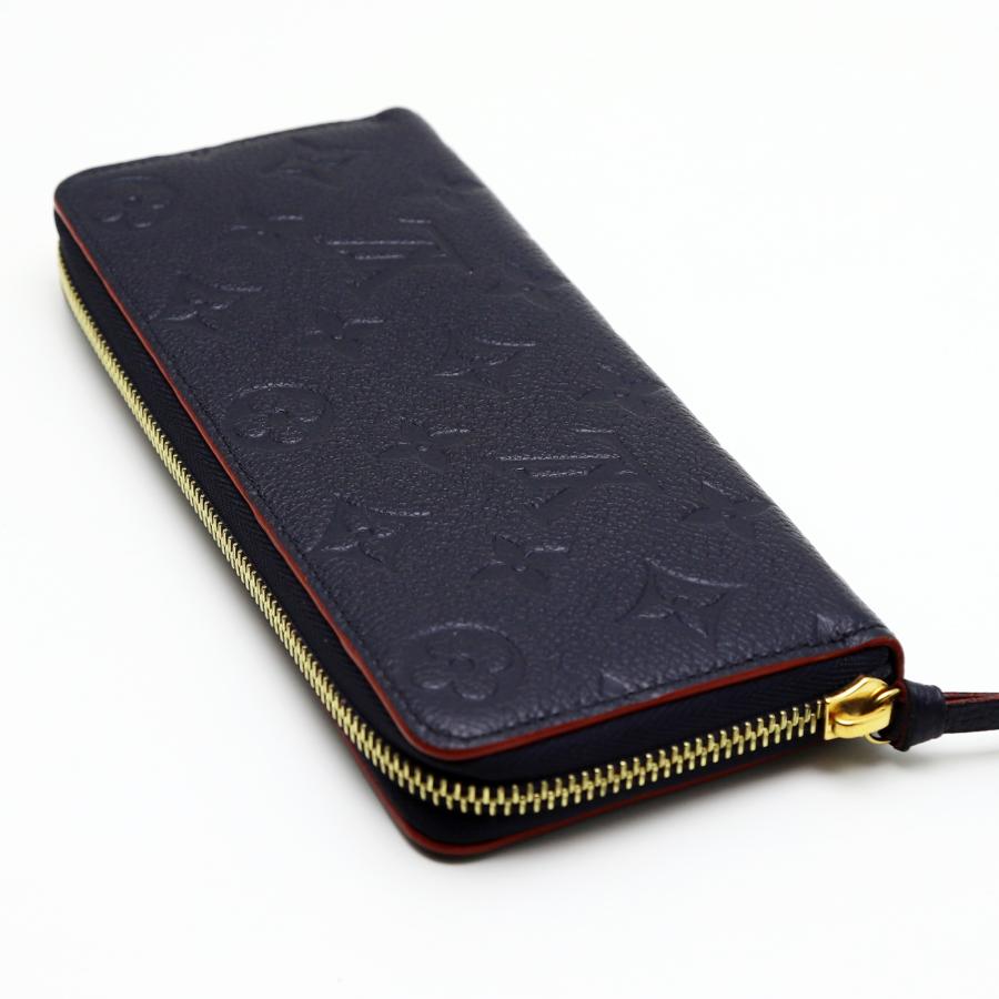 【美品✨】ルイヴィトン　アンプラント　クレマンス　マリアーヌルージュ　長財布 LOUIS VUITTON 中古良品 ルイヴィトン モノグラム・アンプラント