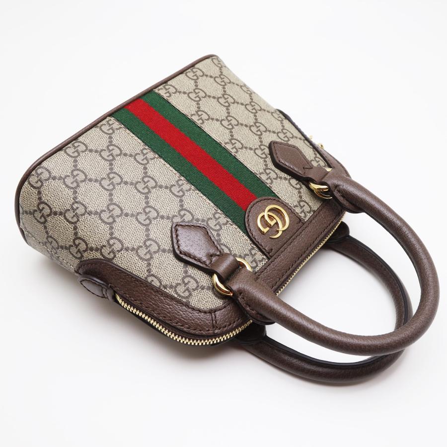 GUCCI 新品 グッチ ミニ トップハンドルバッグ オフィディア GG