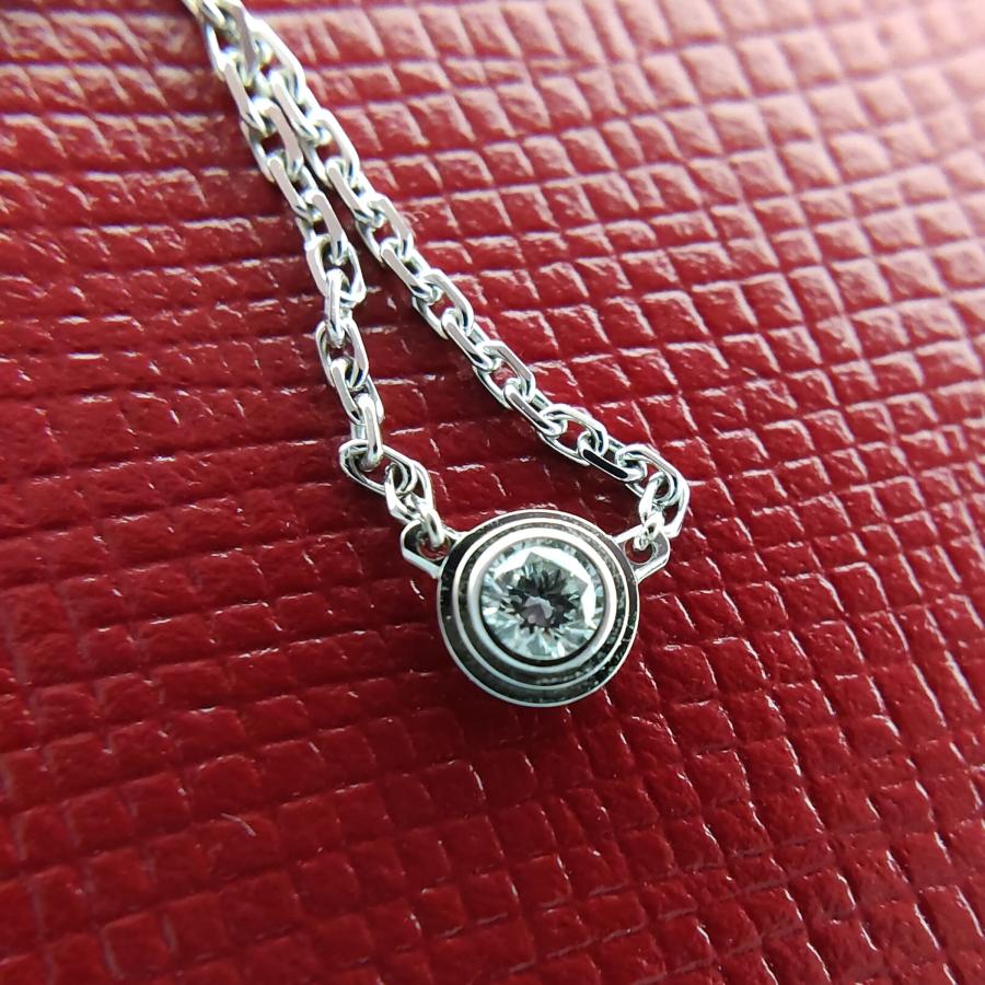 カルティエ ダムール 中古品 カルティエ ダムール ネックレス XS 1P  