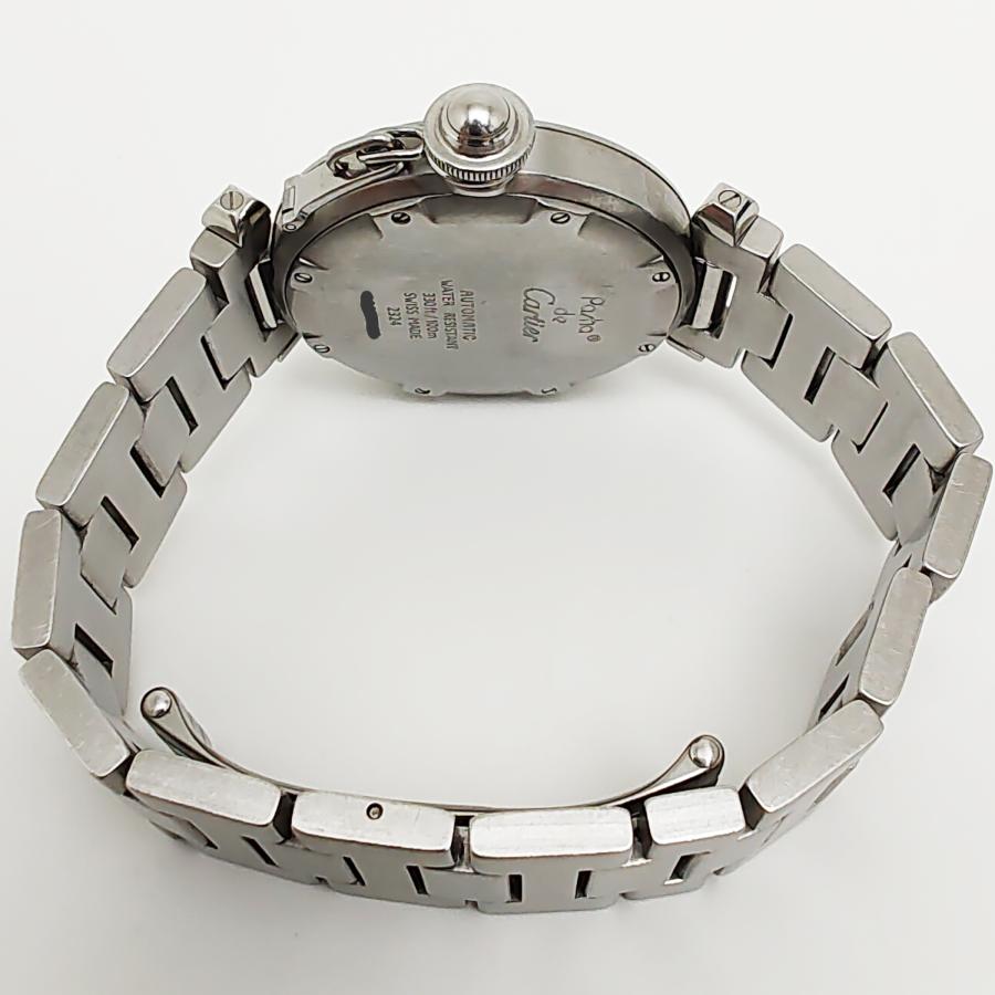 Cartier 中古品 カルティエ パシャC 腕時計 オレンジ文字盤 機械