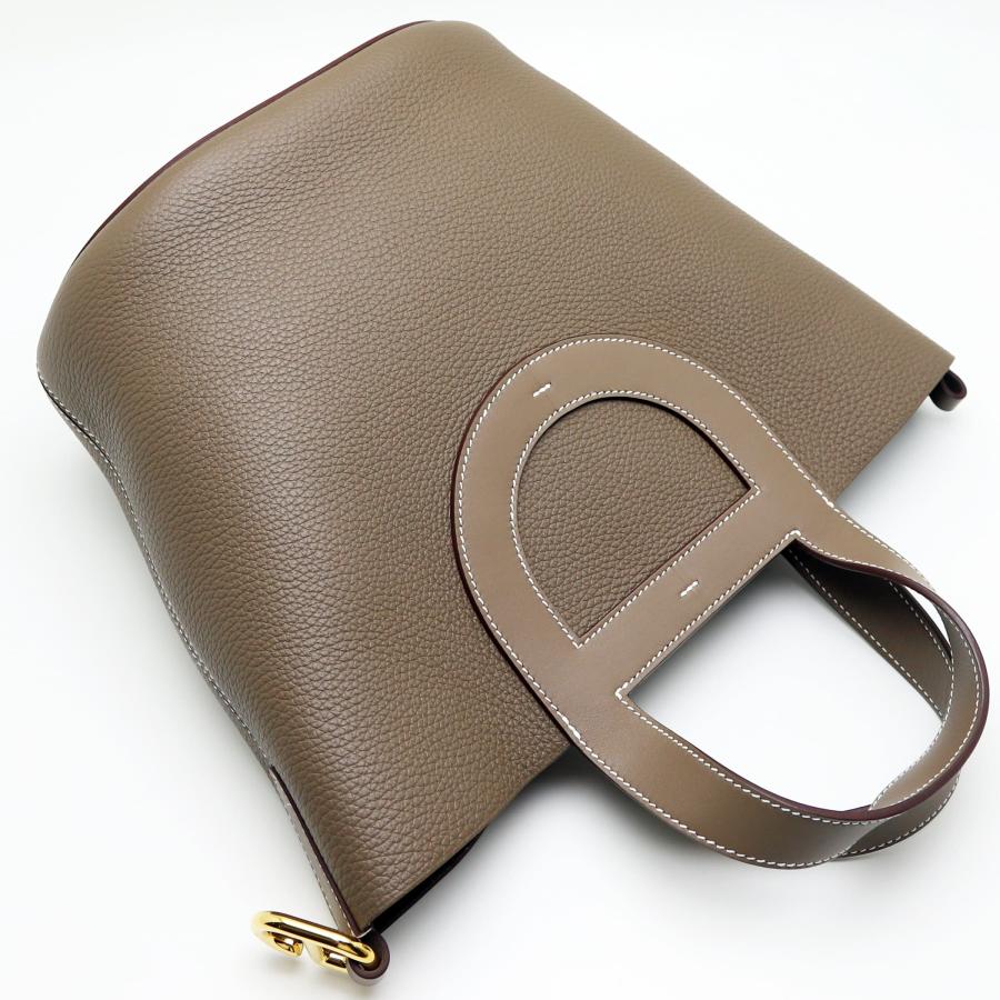 HERMES 新品 エルメス インザループ23 ハンドバッグ エトゥープ HERMES 新品 エルメス インザループ23 ハンドバッグ エトゥープ
