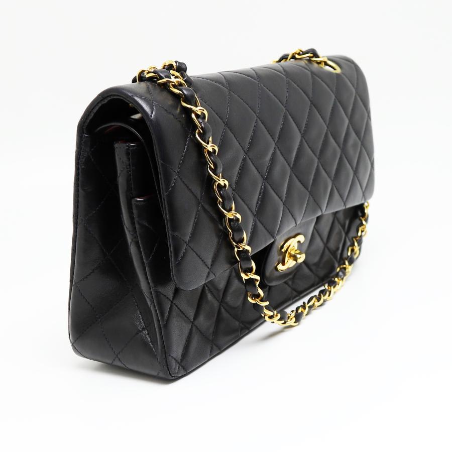 シャネル A01112 黒 ﾗﾑ ｼﾙﾊﾞｰ金具 Wﾌﾗｯﾌﾟ ﾏﾄﾗｯｾ25 CHANEL - シャネル A01112 黒 ﾗﾑ ｼﾙﾊﾞｰ金具 Wﾌﾗｯﾌﾟ ﾏﾄﾗｯｾ25の通販 by