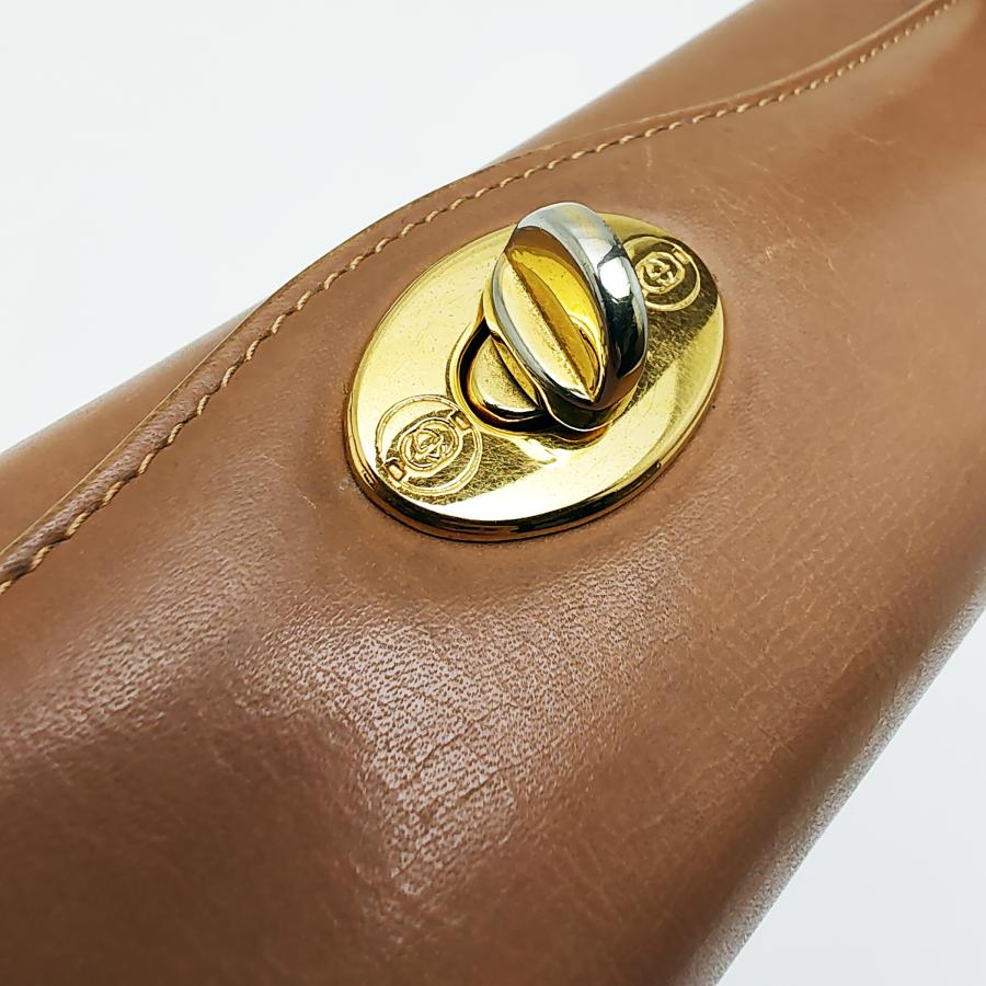 希少 美品 GUCCI オールドグッチ GG金具 レザー ハンドバッグ GUCCI（グッチ） 未使用保管品 オールドグッチ ヴィンテージ GG ロゴ