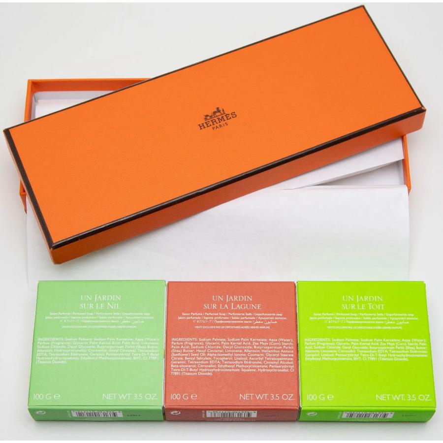 HERMES（エルメス） 新品 ソープ3点セット 石鹸 パフュームドソープ