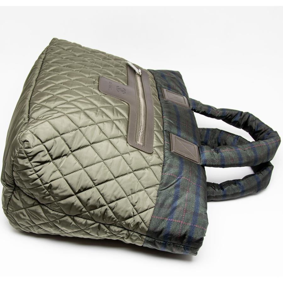 CHANEL（シャネル） 中古品 コココクーン トートGM オリーブグリーン 