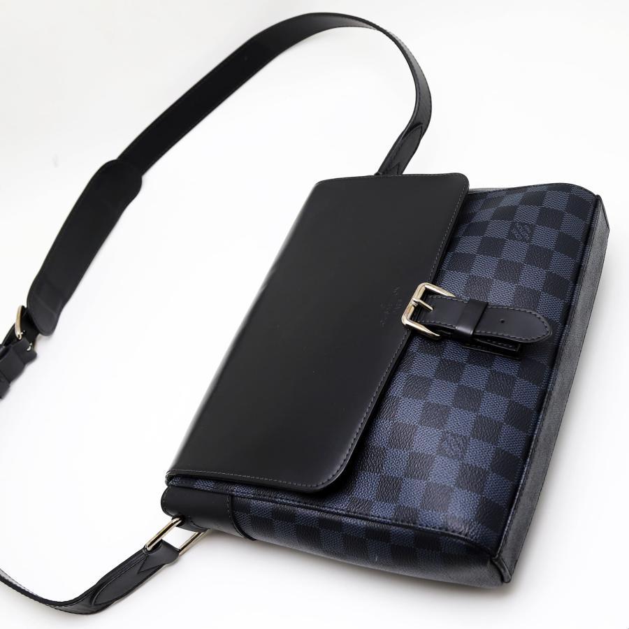 LOUIS VUITTON 中古品 ルイヴィトン ダミエ・コバルト ニューポート 
