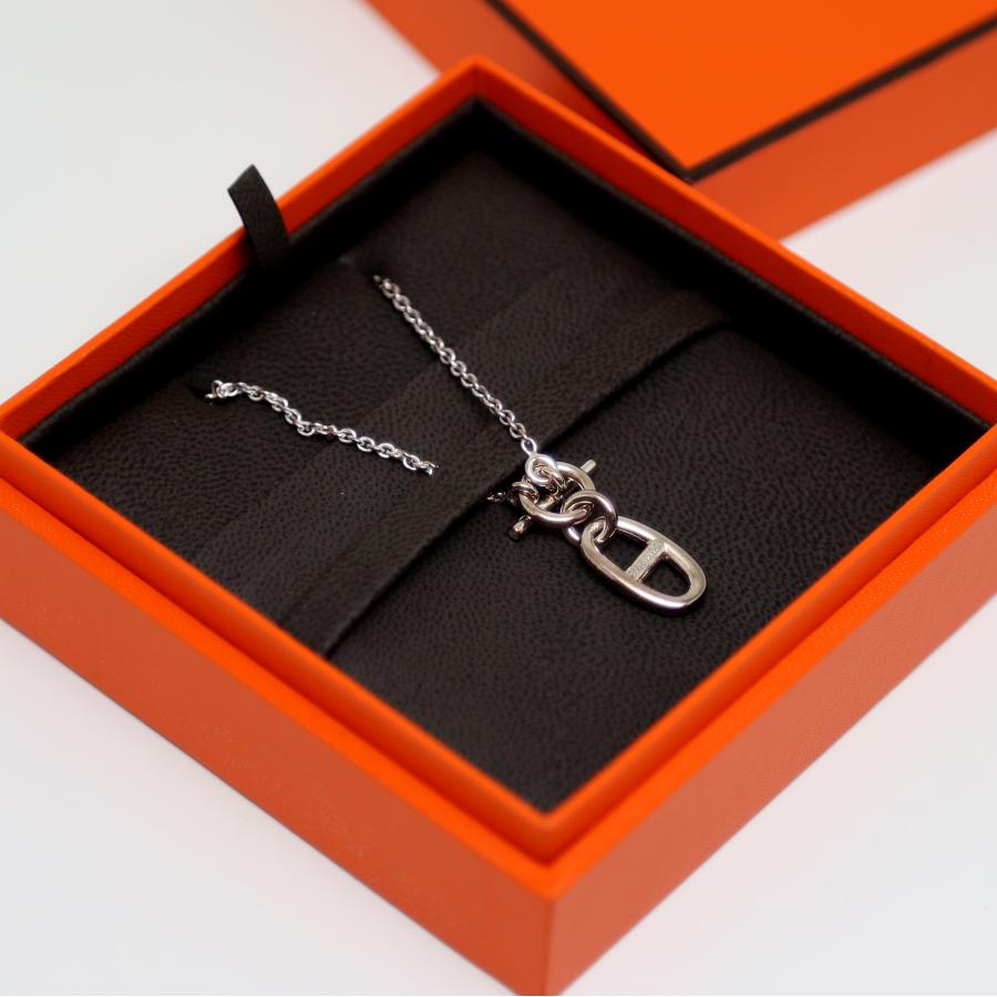 シェーヌ・ダンクル 中古品 エルメス シェーヌ・ダンクル アミュレット