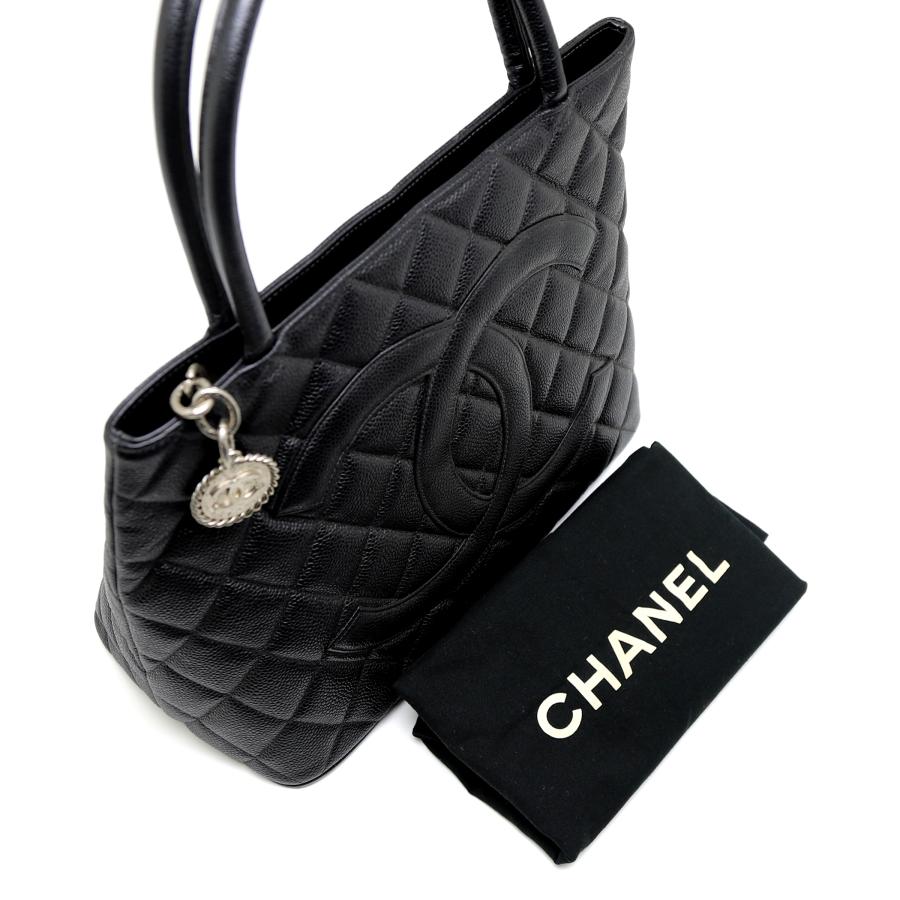 CHANEL（シャネル） 中古品 マトラッセ 復刻トート キャビアスキン