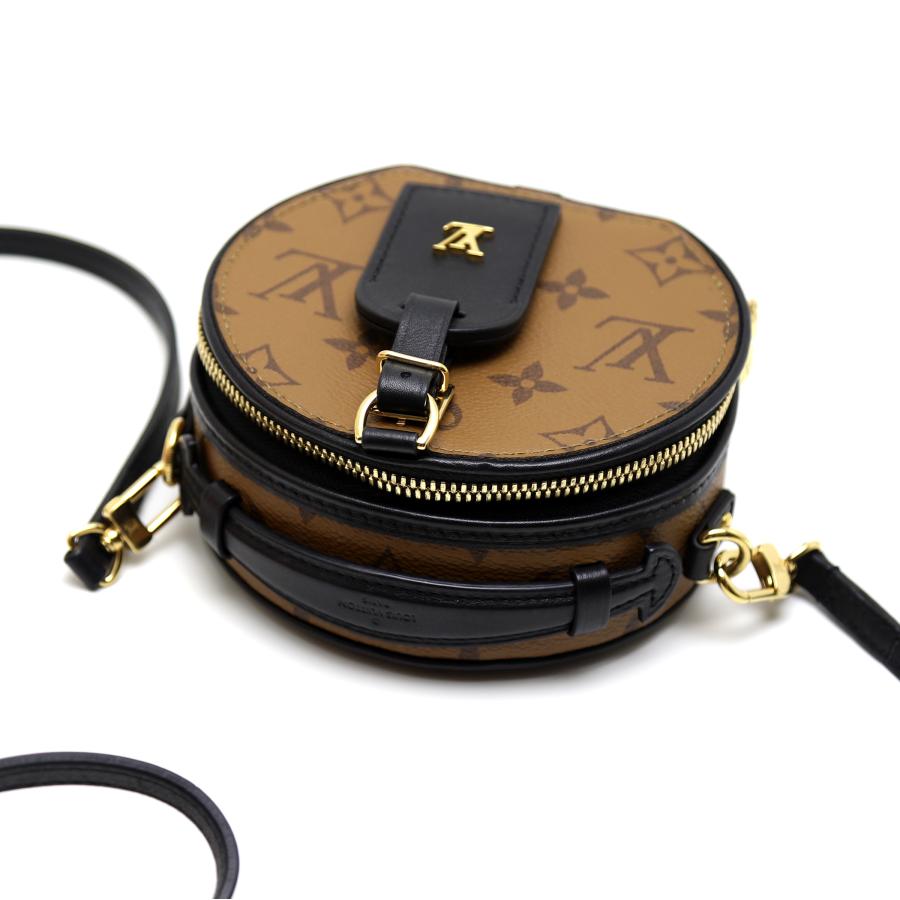 未使用 ルイヴィトン モノグラムリバース ミニボワットシャポー ショルダーバッグ LOUIS VUITTON（ルイ・ヴィトン） ショルダーバッグ モノグラム ミニ