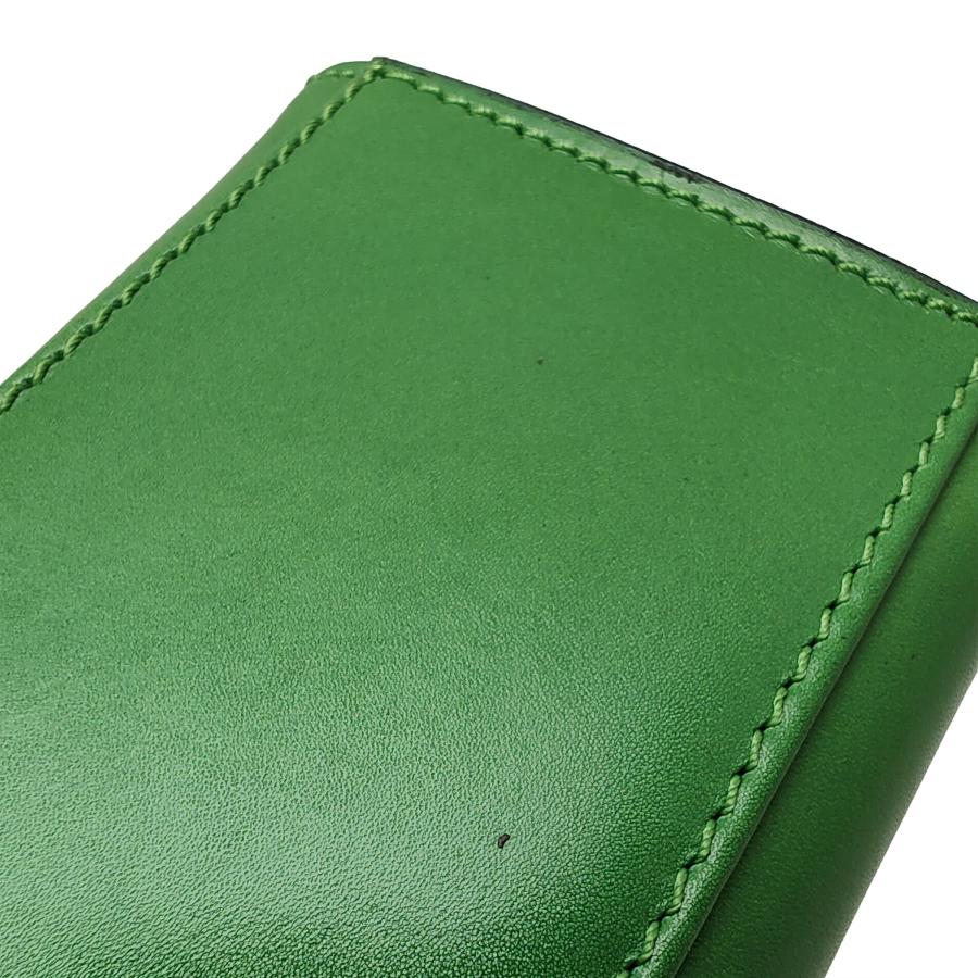 CELINE（セリーヌ） 中古品 ハンドバッグ グリーン レザー ミニ