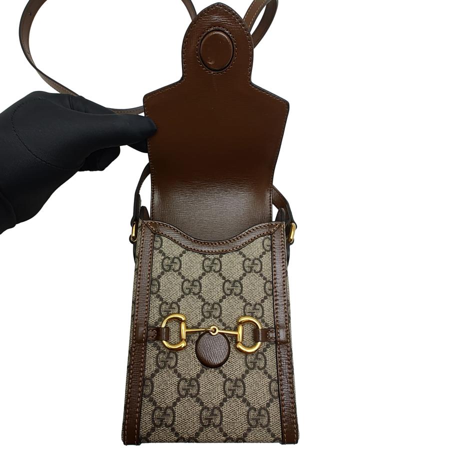 GUCCI（グッチ） 中古品 GGスプリーム ホースビット1955 ミニ