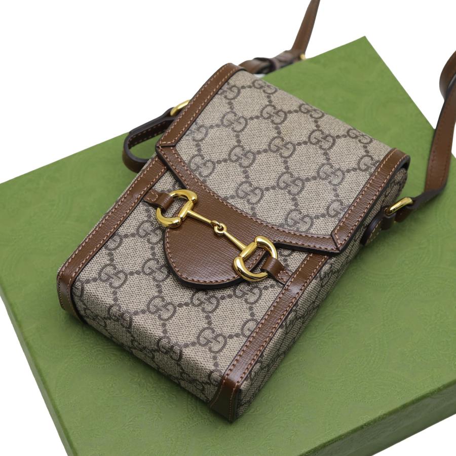 GUCCI（グッチ） 中古品 GGスプリーム ホースビット1955 ミニ 