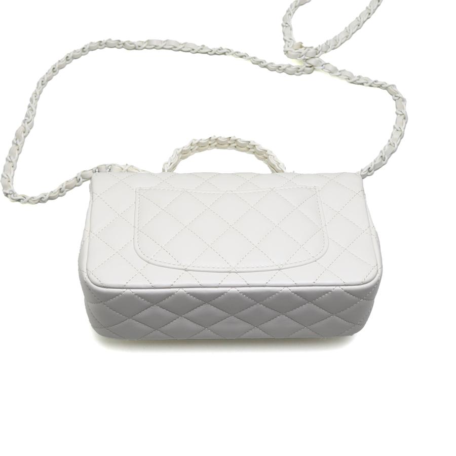 新品未使用　シャネル　トップハンドル　ミニフラップバッグ　マトラッセ　新作　レア 入手困難【CHANEL】トップハンドル ミニ フラップ バッグ (CHANEL