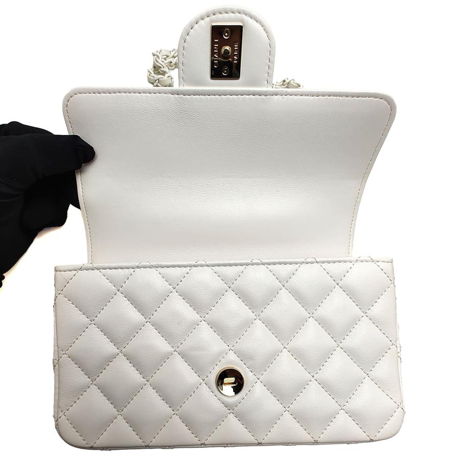 CHANEL（シャネル） 新品同様品 マトラッセ トップハンドル ミニ