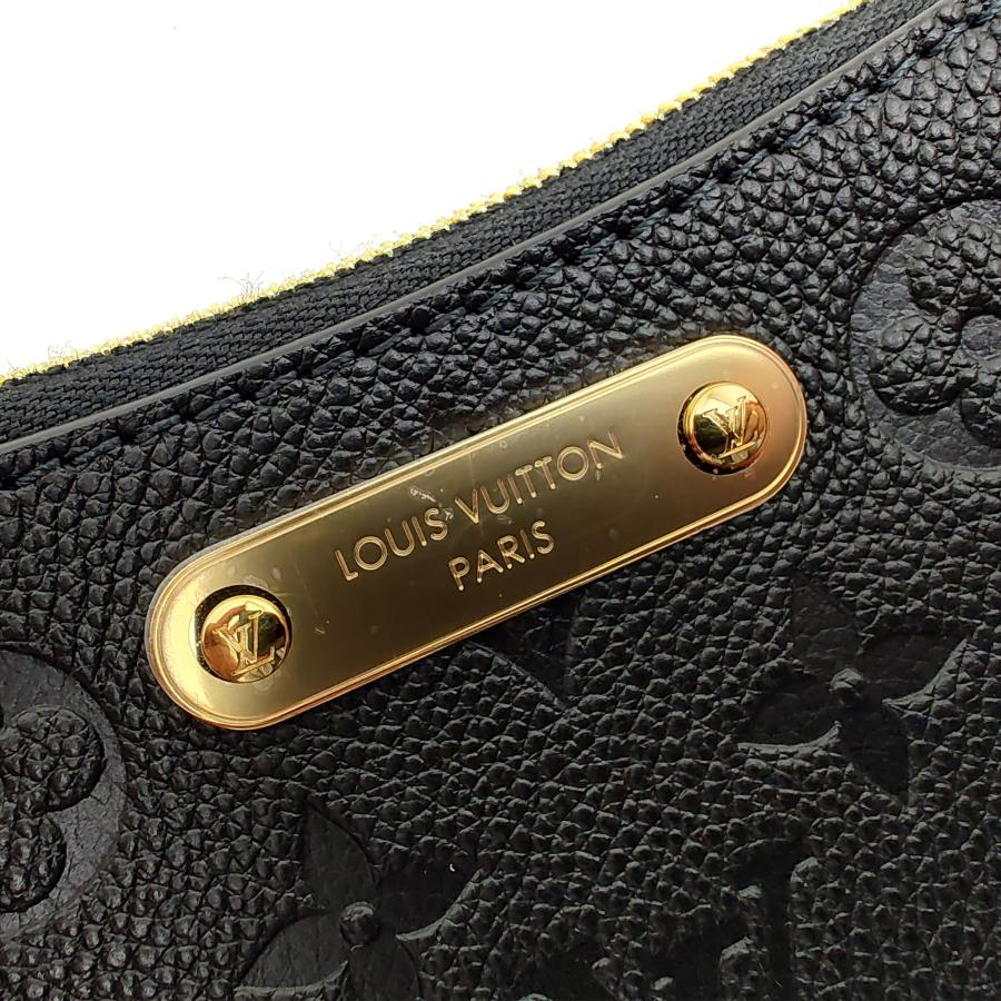 LOUIS VUITTON(ルイヴィトン) ショルダーバッグ モノグラム・アンプラント美品  ポシェットリヴ M83301 ノワール レザー、牛革 LOUIS VUITTON（ルイ・ヴィトン） 新品同様品 モノグラム・アン