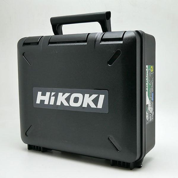 未使用品 HiKOKI WH36DC(2XPBS) 36Vコードレスインパクトドライバ ストロングブラック マルチボルト ハイコーキ 力こぶ