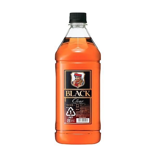 取り扱い店舗限定 送料無料 ブラックニッカ クリアブレンド37° ペット 1.8L×6本 ケース