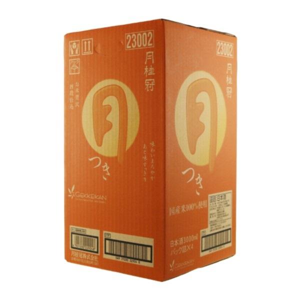 月桂冠 送料無料 つきパック 3L×4本 ケース : いなげやYahoo!店 - 通販