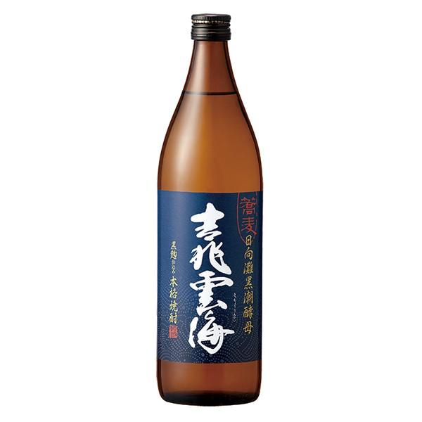 雲海酒造 - 貨物輸送無料 目の前蒸留酒 吉兆雲海 25° 瓶 900ml×12本 容れもの 焼酎-ドリンク、水、お酒-そば焼酎
