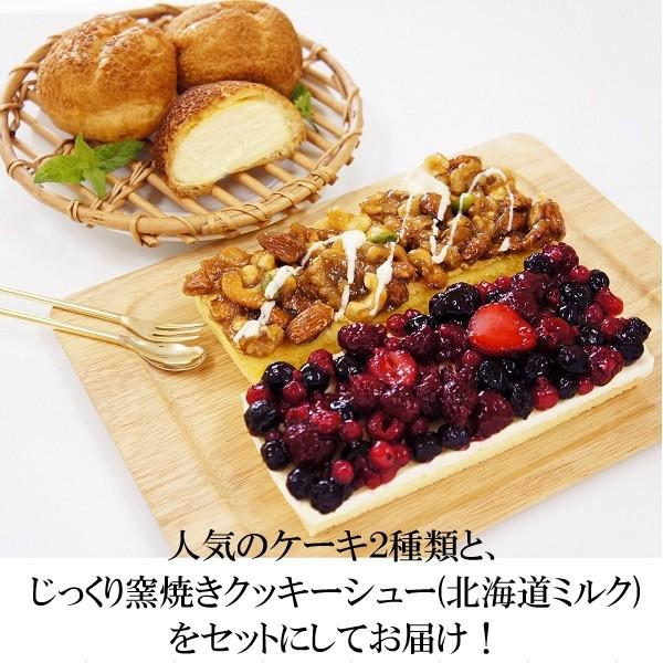 スイーツ ギフト 送料無料 ベイクド アルル 2種のケーキとミルクシューのセット お取り寄せ 産地直送 北海道 いなげやpaypayモール店 通販 Paypayモール