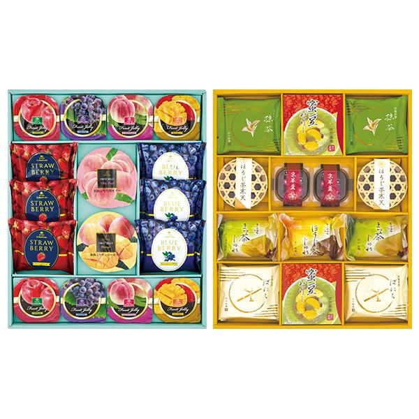 お中元 2026 お菓子 ゼリー 京竹風庵 和洋菓子詰合せ 型番:WY-60V