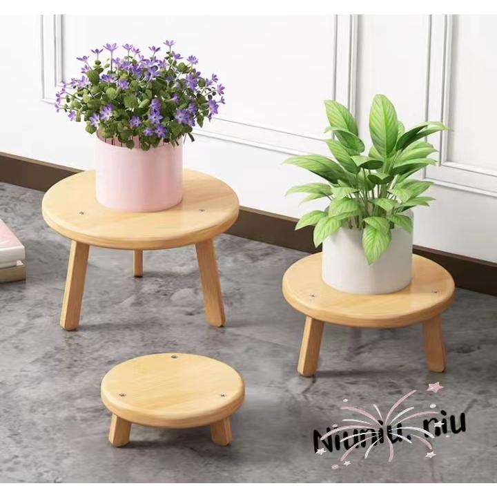 ミニフラワースタンド 花棚 卓上 ガーデンラック 天然木 木製 部屋 コーヒーショップ ナチュラル 多肉