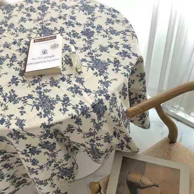 花柄 海外 リネン テーブルクロス 韓国 北欧 カフェ インテリア 海外