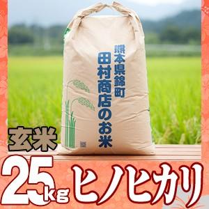 くらしを楽しむアイテム 4年産 熊本県産ヒノヒカリ玄米25ｋｇ 精米無料